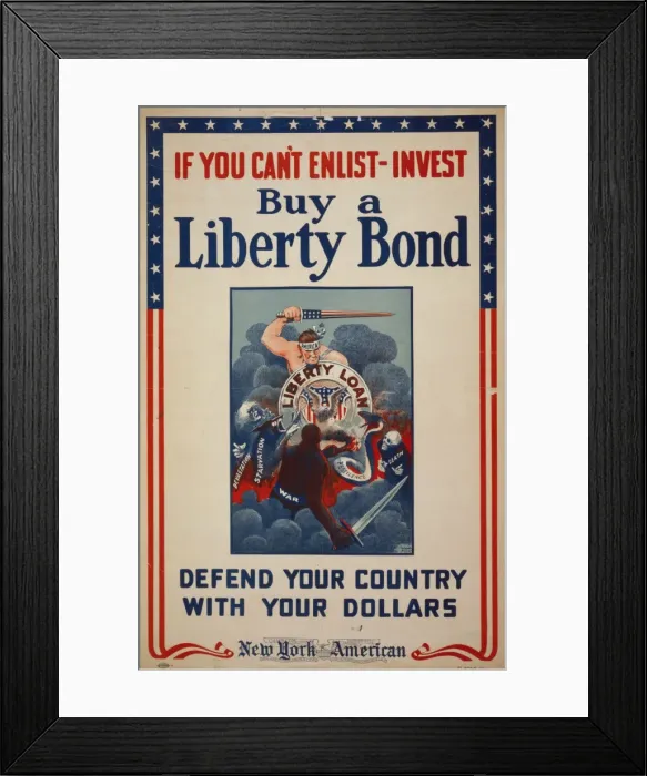 Framed Print : If you can t enlist, invest - Buy a Liberty Bond - Defend yo Framed Print : If you can t enlist, invest - Buy a Liberty Bond - Defend yo