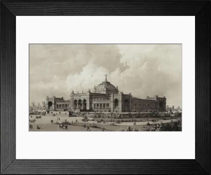 Framed Print : Art gallery, international exhibition, 1876 Framed Print : Art gallery, international exhibition, 1876