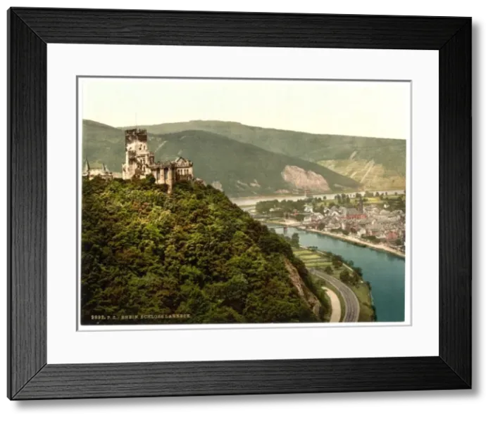 Framed Print : Lahneck Castle, the Rhine, Germany Framed Print : Lahneck Castle, the Rhine, Germany