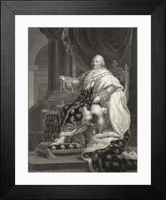 Framed Print : Louis XVIII Framed Print : Louis XVIII