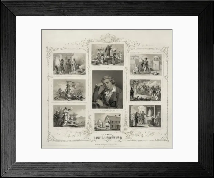 Framed Print : Schillerfeier Framed Print : Schillerfeier