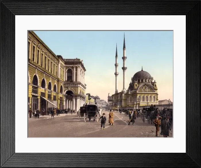Framed Print : Place de Tophane, Constantinople Framed Print : Place de Tophane, Constantinople