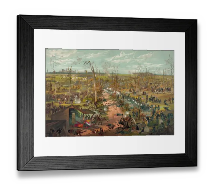 Framed Print : Battle of Shiloh April 6th 1862 Framed Print : Battle of Shiloh April 6th 1862