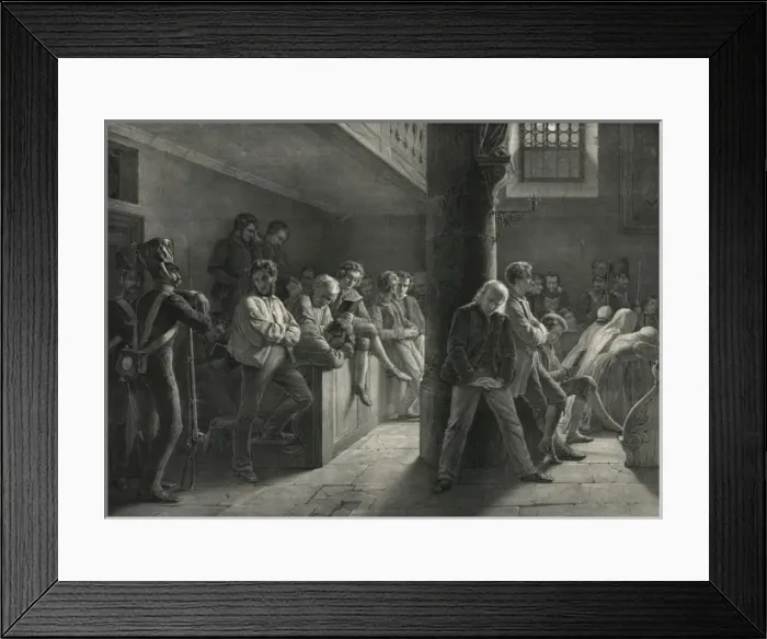 Framed Print : Verbrecher in der kirche Framed Print : Verbrecher in der kirche