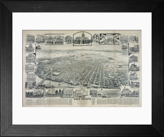 Framed Print : Sacramento Framed Print : Sacramento