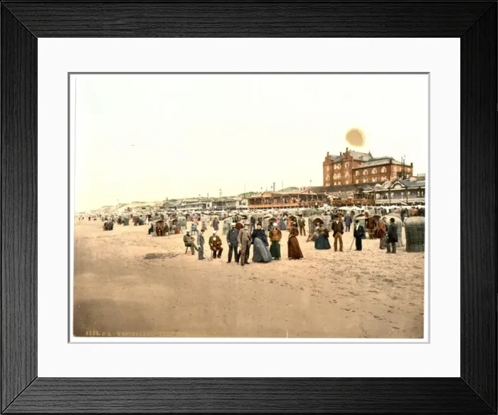Framed Print : The chalets, I. Westerland, Sylt, Schleswig-Holstein, Germa Framed Print : The chalets, I. Westerland, Sylt, Schleswig-Holstein, Germa