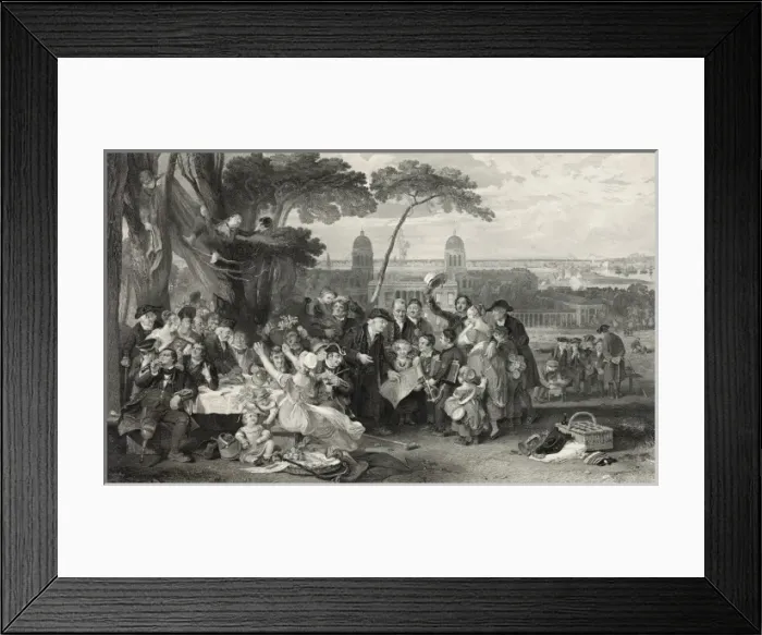 Framed Print : Greenwich pensioners commemorating the Battle of Trafalgar Framed Print : Greenwich pensioners commemorating the Battle of Trafalgar