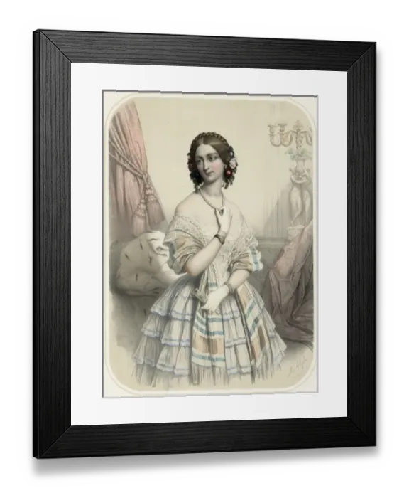 Framed Print : La presentation Framed Print : La presentation