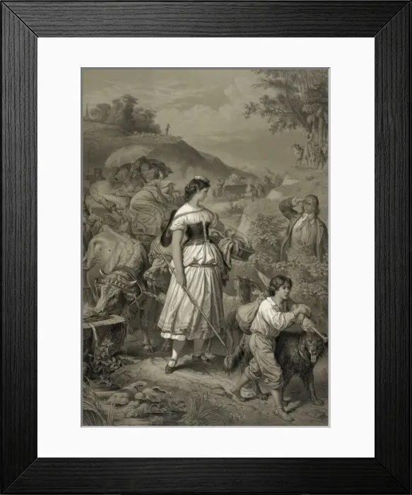 Framed Print : The emigrants Framed Print : The emigrants