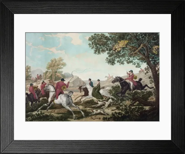 Framed Print : La chasse Framed Print : La chasse