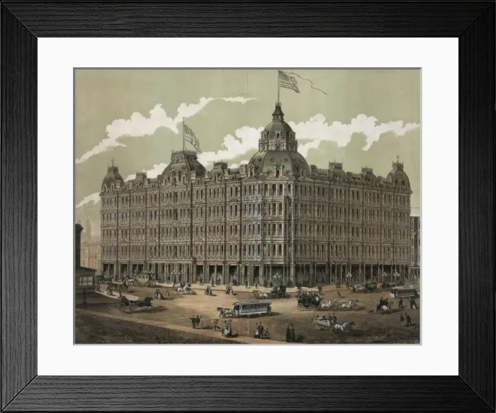 Framed Print : The Baldwin hotel and theater, S. F Framed Print : The Baldwin hotel and theater, S. F