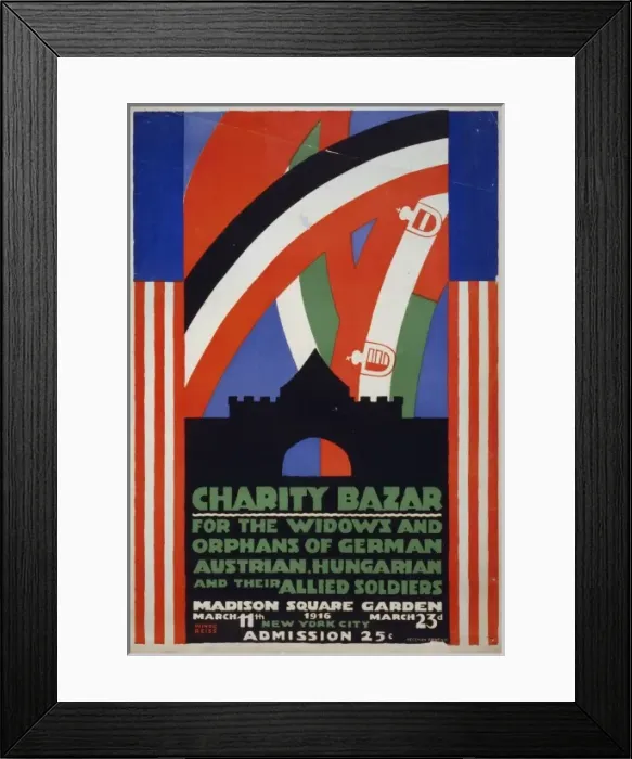 Framed Print : Charity bazar i. e. bazaar for the widows and orphans of Ger Framed Print : Charity bazar i. e. bazaar for the widows and orphans of Ger