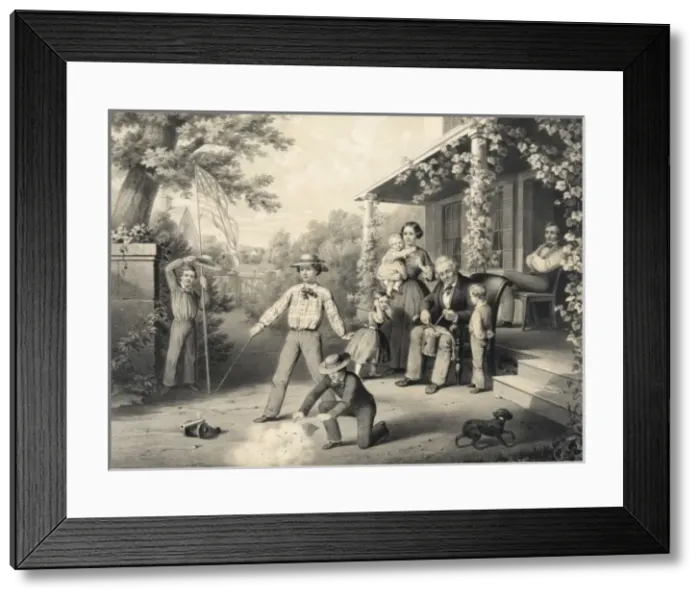 Framed Print : American independence Framed Print : American independence