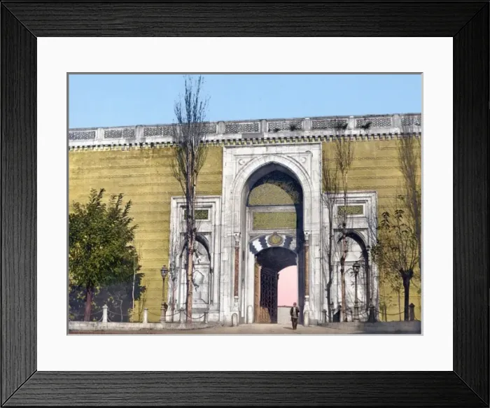 Framed Print : Imperial gate, Topkapi Palace, Constantinople, Turkey Framed Print : Imperial gate, Topkapi Palace, Constantinople, Turkey