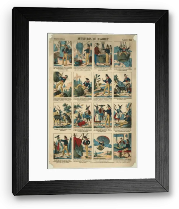 Framed Print : Aventures de Bavolet Framed Print : Aventures de Bavolet