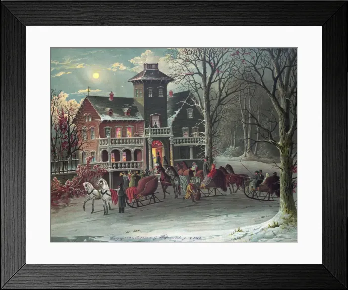 Framed Print : A Surprise party Framed Print : A Surprise party