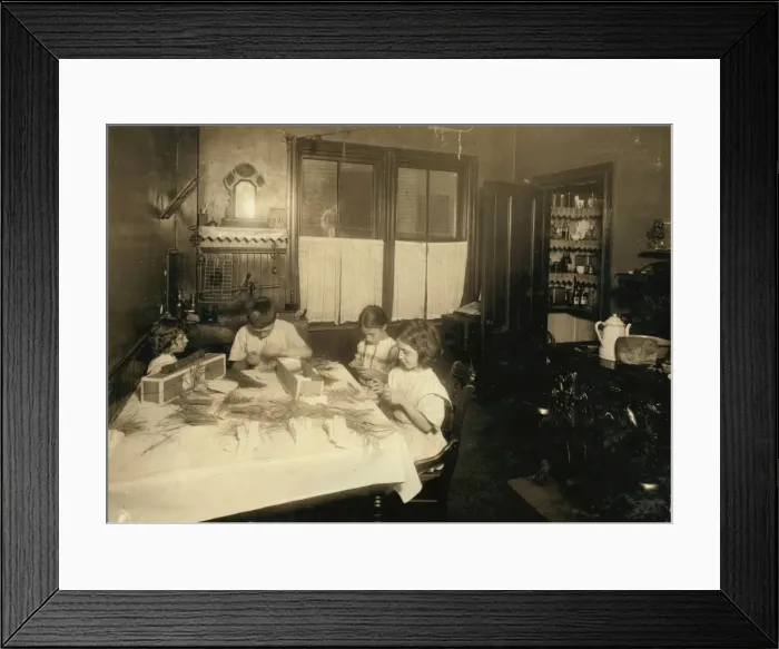 Framed Print : Home work on tags Framed Print : Home work on tags