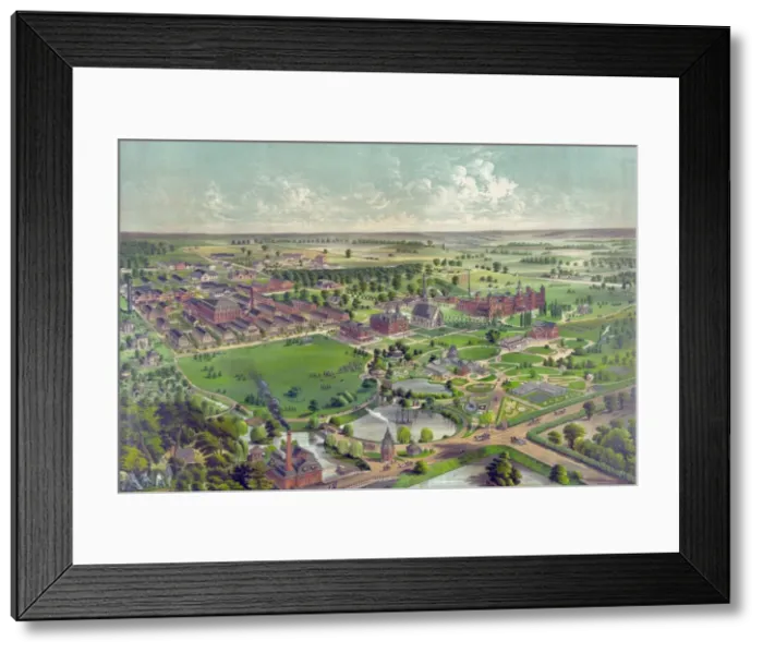 Framed Print : National military home, Ohio Framed Print : National military home, Ohio