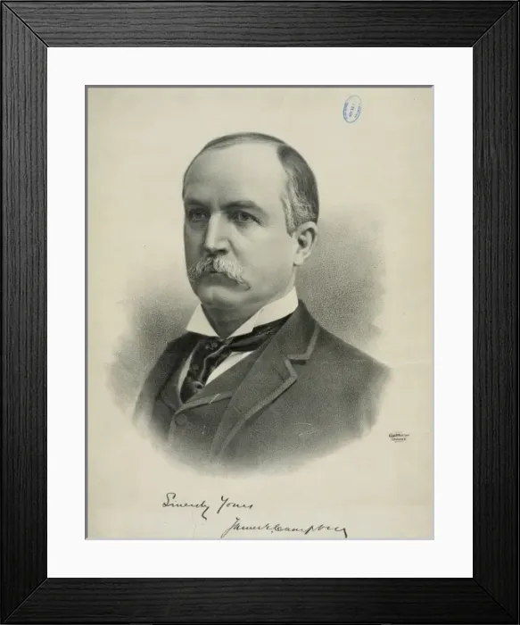 Framed Print : James E. Campbell Framed Print : James E. Campbell