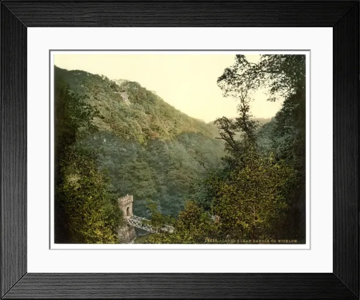 Framed Print : Lovers Leap, Dargle. County Wicklow, Ireland Framed Print : Lovers Leap, Dargle. County Wicklow, Ireland