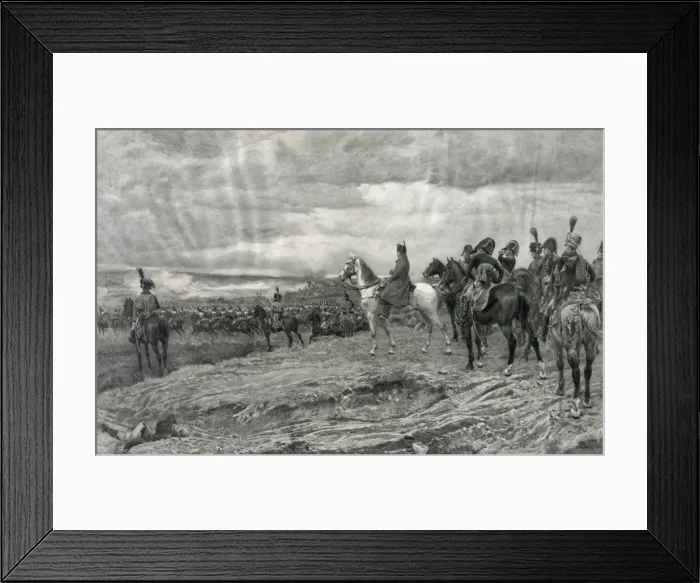 Framed Print : Jena, 1806 written in pencil Framed Print : Jena, 1806 written in pencil