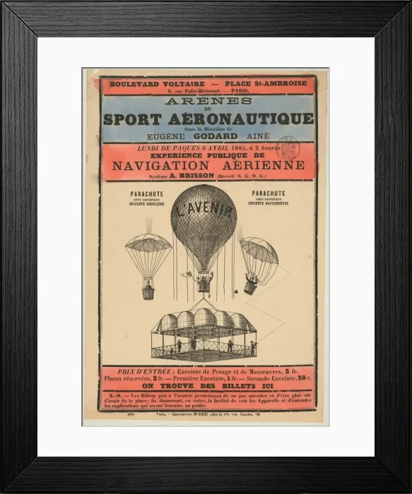 Framed Print : Arenes du sport aeronautique sous la direction de Eugene God Framed Print : Arenes du sport aeronautique sous la direction de Eugene God