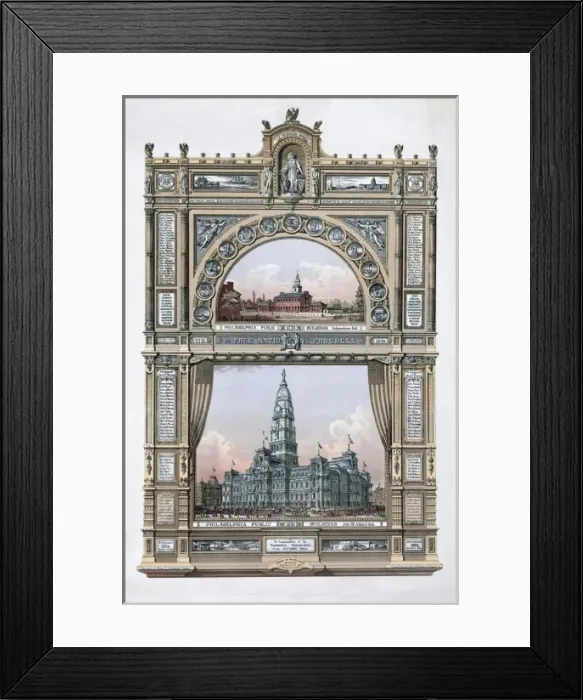 Framed Print : In commemoration of the centennial anniversary of our nation Framed Print : In commemoration of the centennial anniversary of our nation
