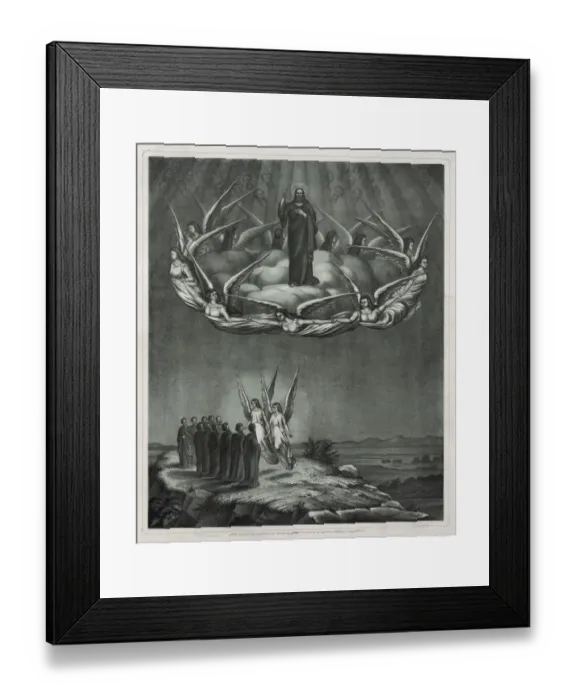 Framed Print : The ascension of Christ Framed Print : The ascension of Christ