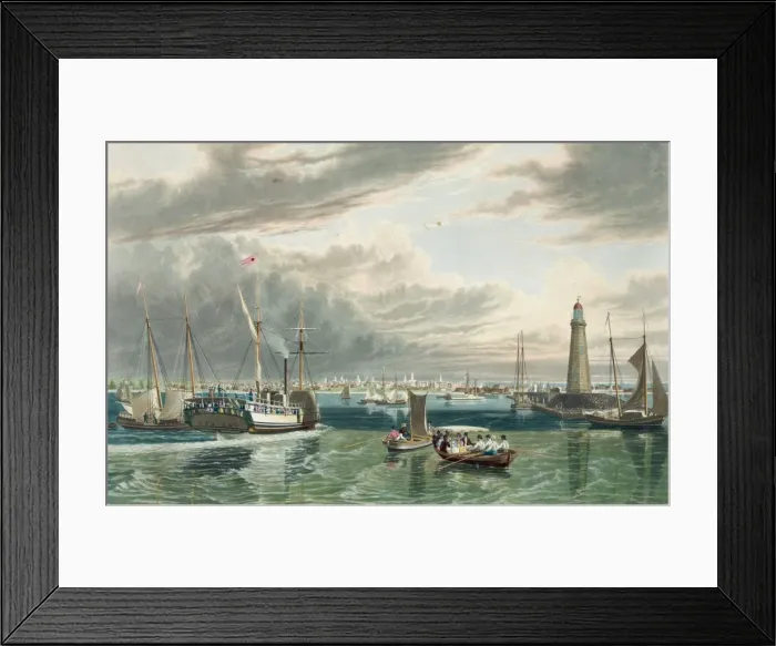 Framed Print : Buffalo, from Lake Erie Framed Print : Buffalo, from Lake Erie