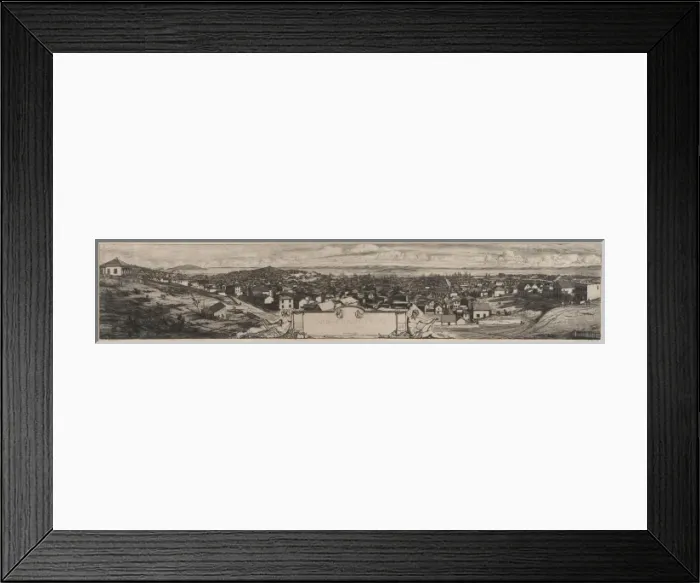 Framed Print : San Francisco MDCCCLV Framed Print : San Francisco MDCCCLV