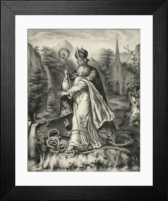 Framed Print : St. Patrick Framed Print : St. Patrick