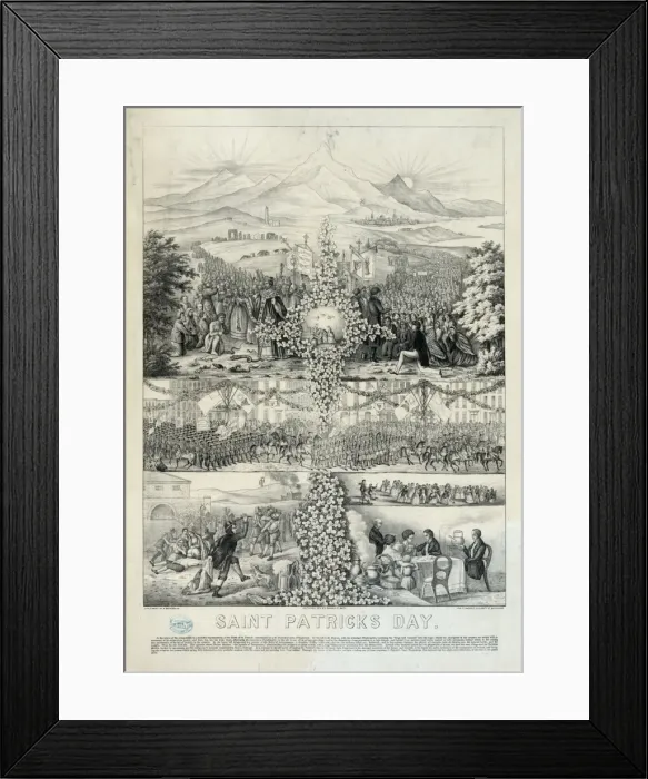 Framed Print : Saint Patricks Day Framed Print : Saint Patricks Day
