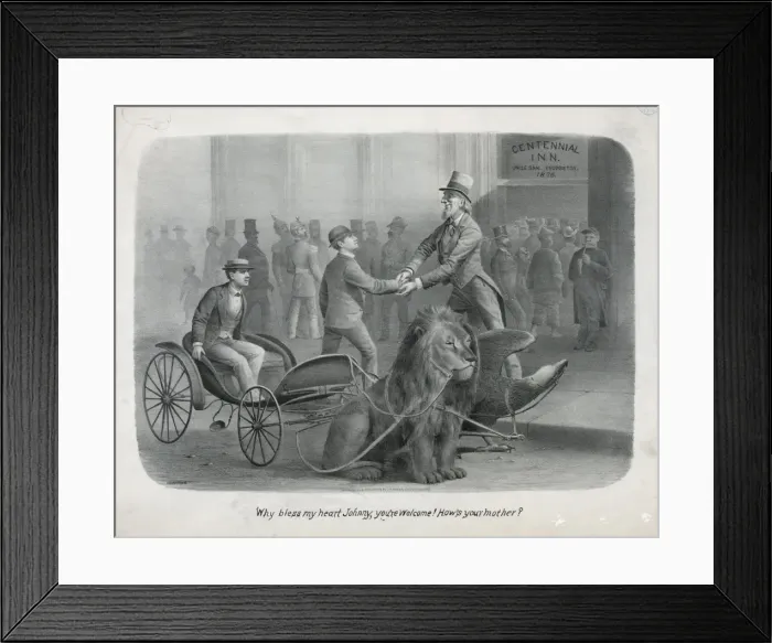 Framed Print : Why bless my heart Johnny, you re welcome! Hows your mother Framed Print : Why bless my heart Johnny, you re welcome! Hows your mother