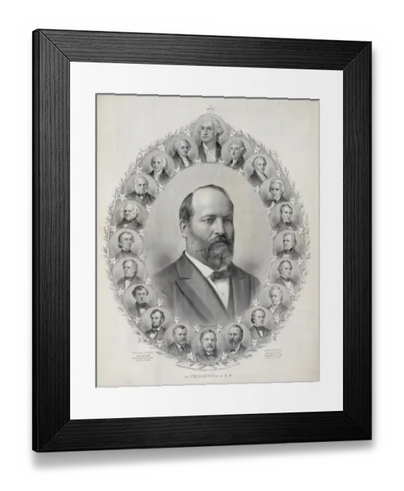Framed Print : The Presidents of U. S. A Framed Print : The Presidents of U. S. A