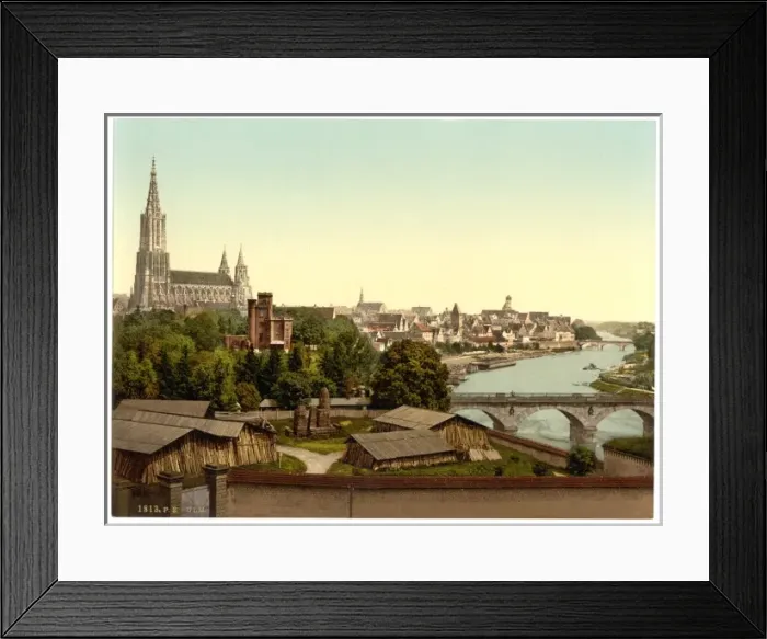 Framed Print : Ulm, Wurtemburg, Germany Framed Print : Ulm, Wurtemburg, Germany