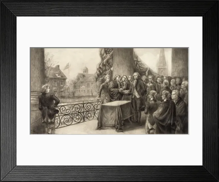 Framed Print : Taking the oath Framed Print : Taking the oath