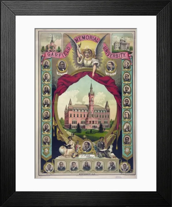 Framed Print : Garfield Memorial University Framed Print : Garfield Memorial University