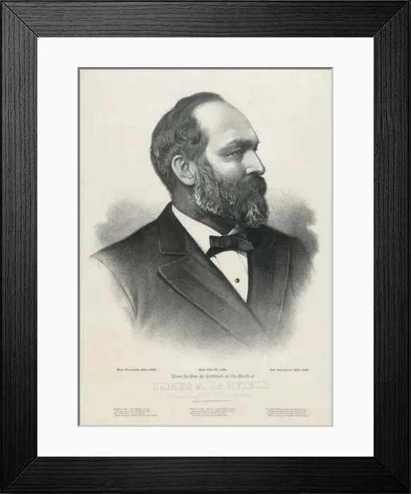 Framed Print : James A. Garfield Framed Print : James A. Garfield