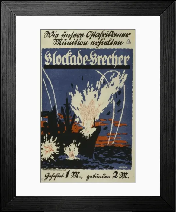 Framed Print : Blockade-brecker Framed Print : Blockade-brecker