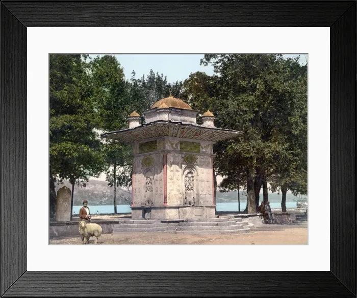 Framed Print : Fountain, Constantinople, Turkey Framed Print : Fountain, Constantinople, Turkey