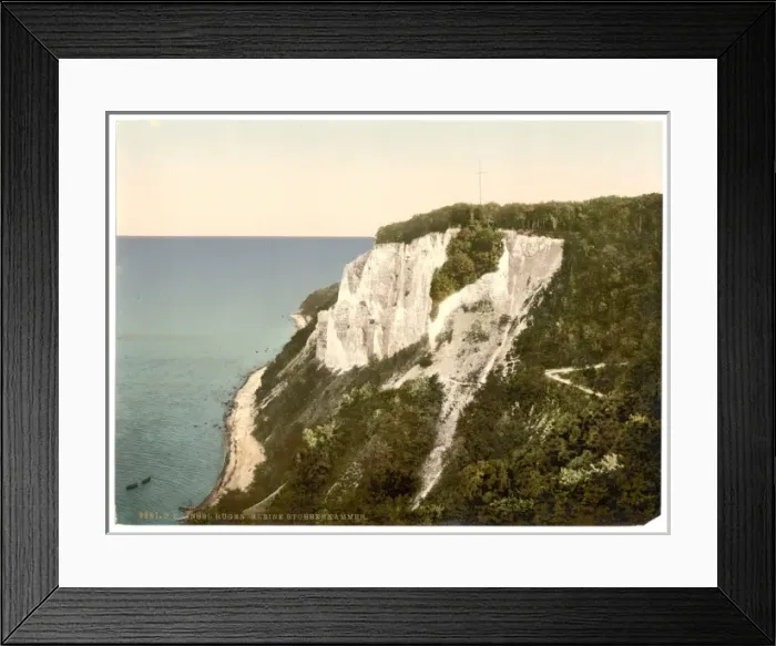 Framed Print : Stubbenkammer Kleine (i. e. Keline Stubbenkammer), Isle of R Framed Print : Stubbenkammer Kleine (i. e. Keline Stubbenkammer), Isle of R