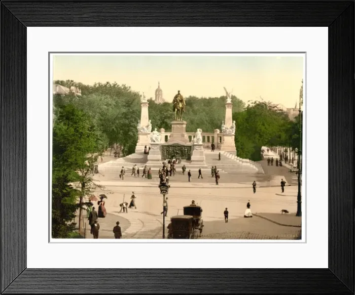 Framed Print : Emperor Williams Memorial, Breslau, Silesia, Germany (i. e Framed Print : Emperor Williams Memorial, Breslau, Silesia, Germany (i. e