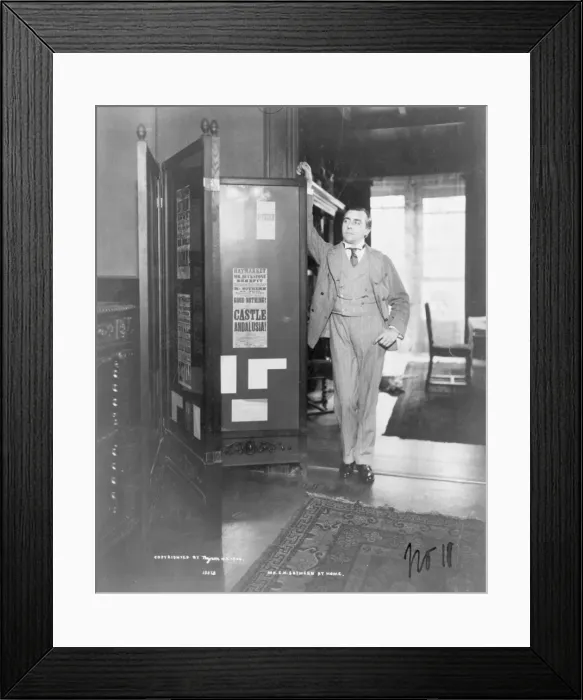 Framed Print : E. H. Sothern at home Framed Print : E. H. Sothern at home