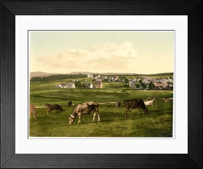 Framed Print : Oberhof, I. Thuringia, Germany