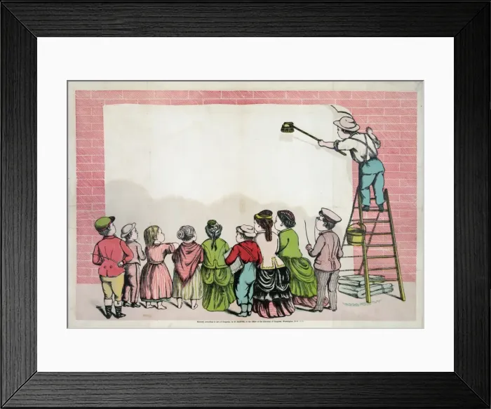 Framed Print : Show card Framed Print : Show card