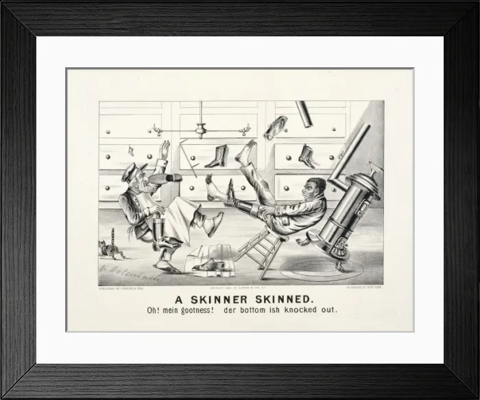Framed Print : A skinner skinned Framed Print : A skinner skinned