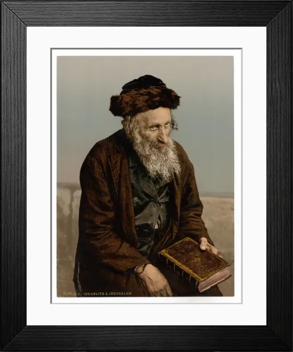 Framed Print : An Israelite, Jerusalem, Holy Land Framed Print : An Israelite, Jerusalem, Holy Land