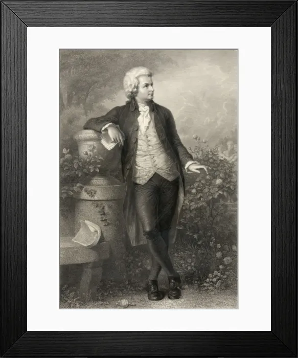 Framed Print : Mozart Framed Print : Mozart