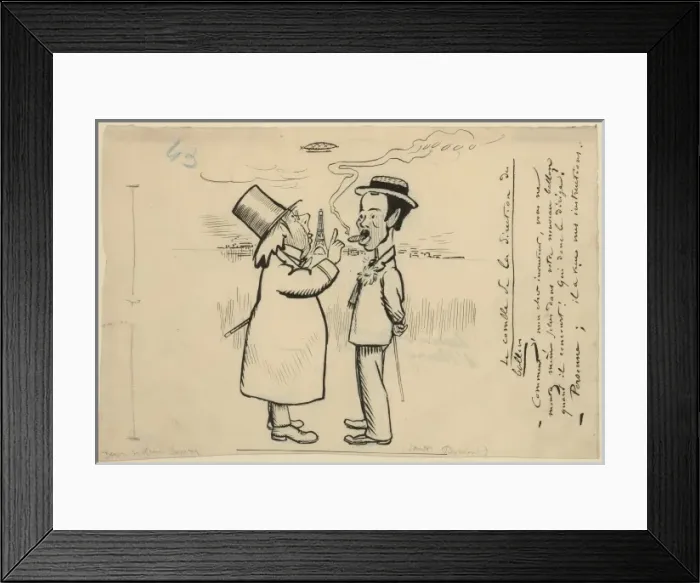 Framed Print : Le comble de la direction du ballon Framed Print : Le comble de la direction du ballon