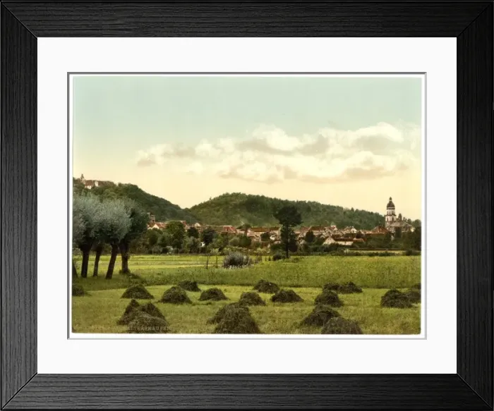 Framed Print : Waltershausen, Thuringia, Germany Framed Print : Waltershausen, Thuringia, Germany